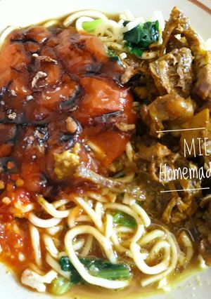 Foto resep Mie Ayam Homemade