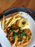 Strogonoff de pollo