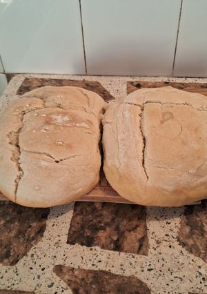 Una foto de Pan de campo crujiente