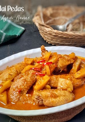 Foto resep Gulai Pedas Sayap Ayam Nanas