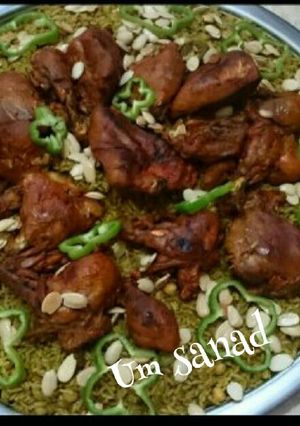 صورة لوصفة 🌷ارز البخاري بالدجاج🌷