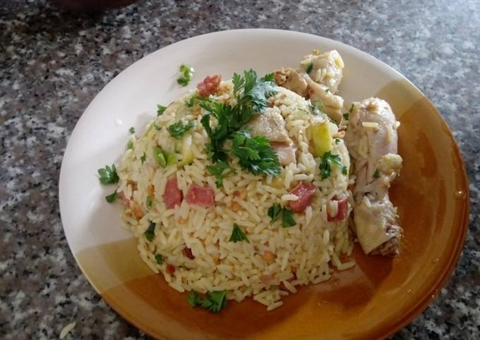 Steps to Prepare Homemade World doff rice