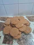 Galletitas integrales de gofio