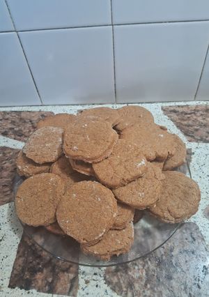 Una foto de Galletitas integrales de gofio