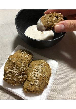 Foto di Polpette di lenticchie con semi di sesamo 🧆 #airfryer