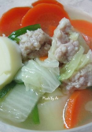 รูปของ แกงจืดเต้าหู้หมูสับ