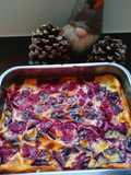 Clafouti aux prunes de maman