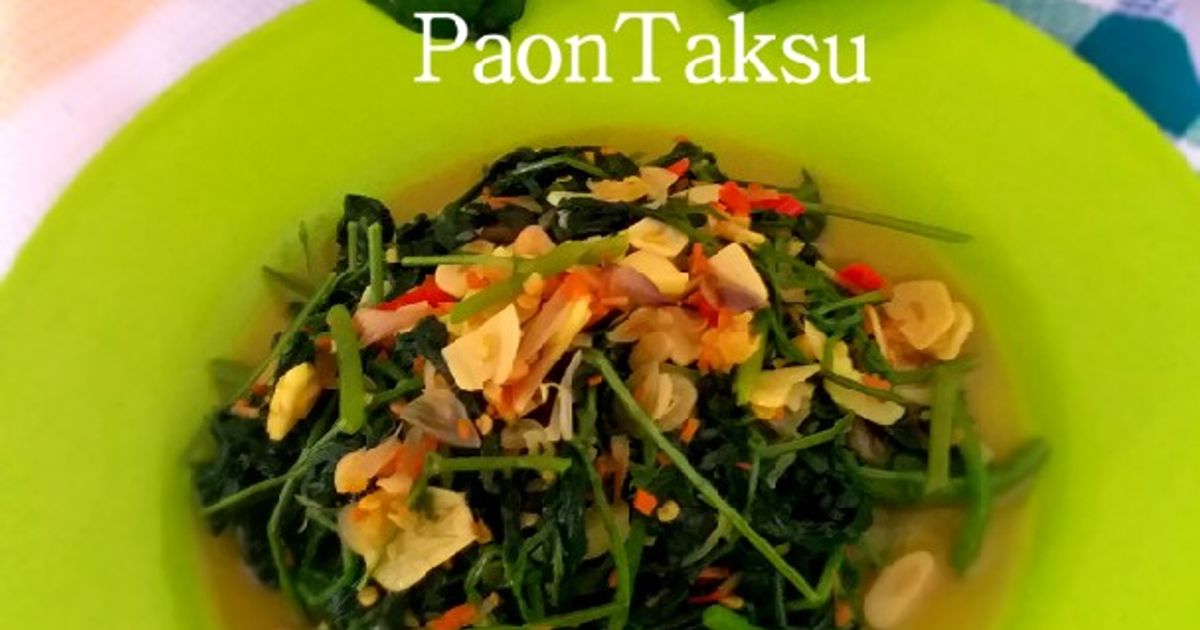 Resep Jukut Don Kacang Mebejek Base Rajang#Sayur Daun Kacang# oleh Dewa ...