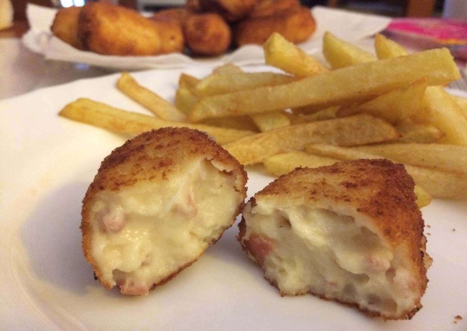 Croquetas de jamón y queso Receta de CeliaCth Cookpad