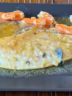 Una foto de Dorada a la marinera