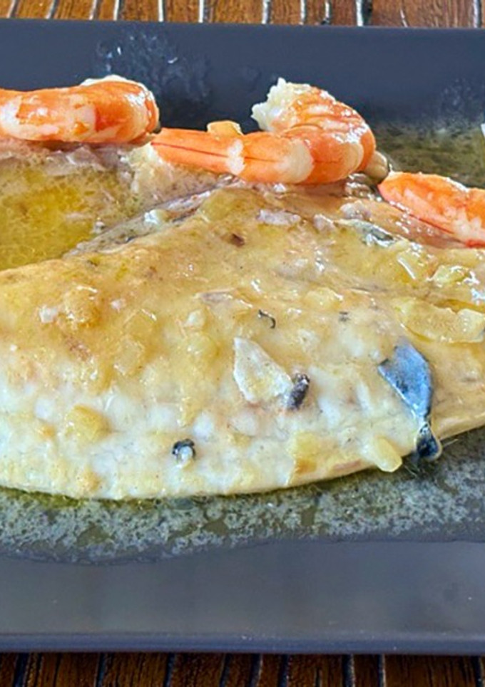 Una foto de Dorada a la marinera