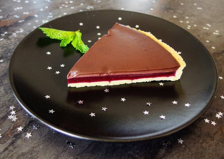 Comment Servir Tarte framboise chocolat