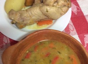 Una foto de Cazuela de pava con chuchoca