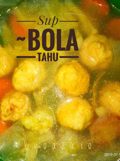 Foto resep Sup "Bola Tahu"