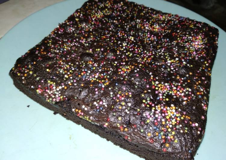 Brownies Panggang Shiny Crust