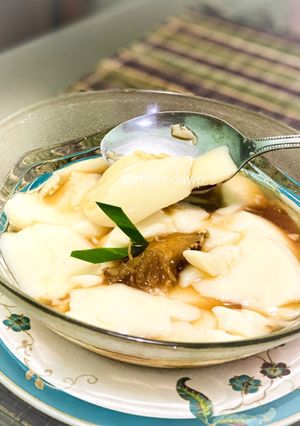 Foto resep Tahok solo / kembang tahu / puding tahu