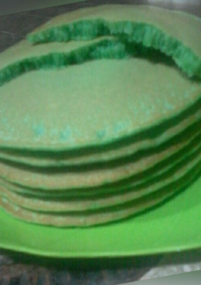 Foto resep Pancake pandan