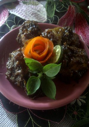 Foto resep Ayam Masak Bumbu Sate 