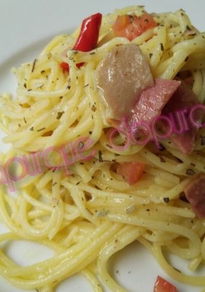 Foto resep Spageti Aglio Olio