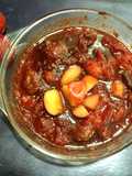 Microwave Plum Date Sweet Chutney