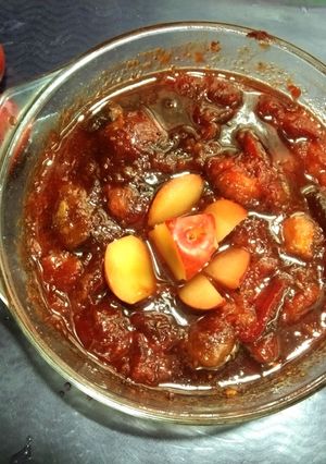 A picture of Microwave Plum Date Sweet Chutney.