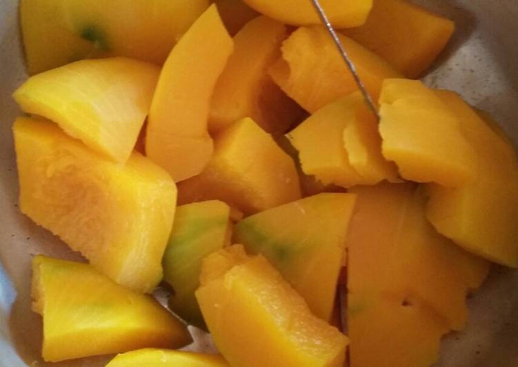 How to Prepare Super Quick Homemade Boiled pumpkin