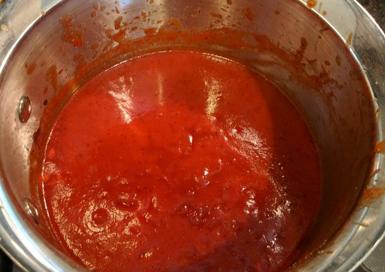 Simple Way to Prepare Homemade BBQ Sauce