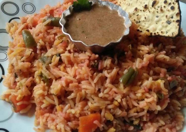 Recipe of Homemade Beetroot Pulao