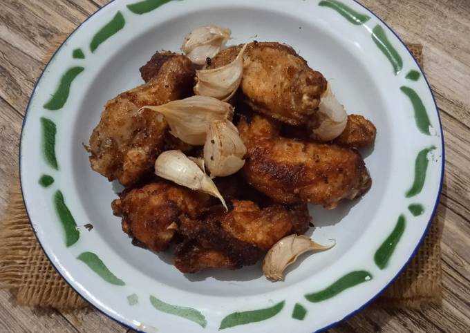 Resep Ayam Goreng Bawang Putih Resep Ayam Goreng Bawang Putih