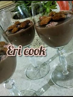 عکسی از دستور فرنی نشاسته کاکائویی