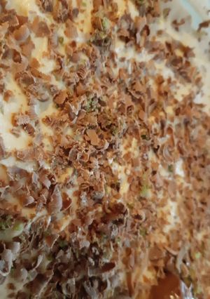A picture of Peppermint Crisp Tart.