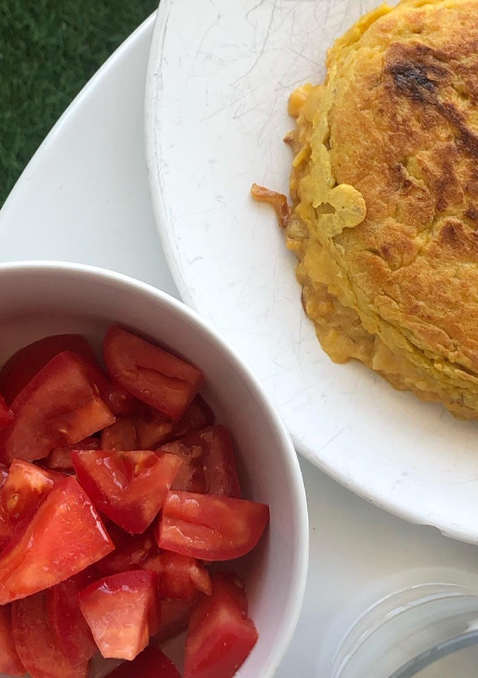 Una foto de Tortilla de patatas de bolsa