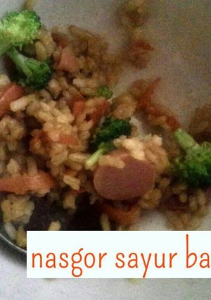 Foto resep Nasi goreng sayur batita👼