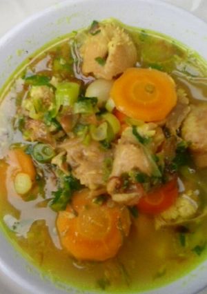 Foto resep Sop ceker ayam