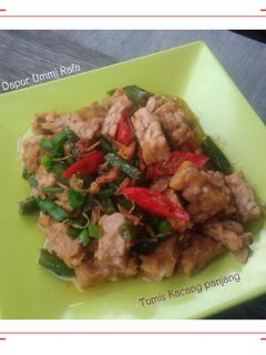Foto resep Tumis Tempe Kacang Panjang