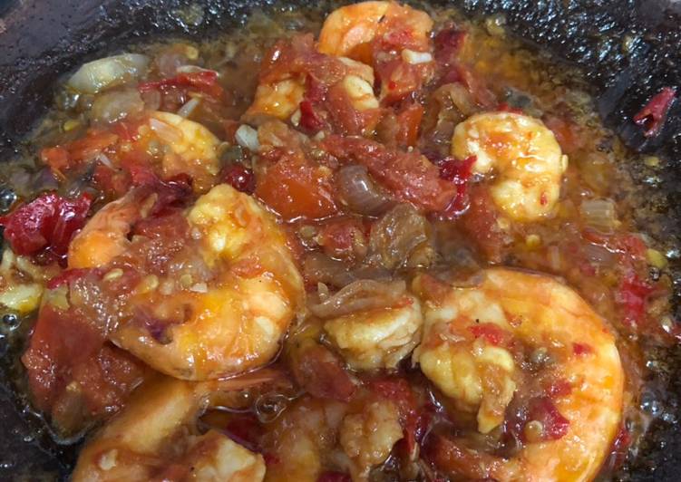 Bagaimana mengolah Sambal Gami Udang Anti Gagal