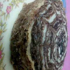 A picture of Zebra cake.