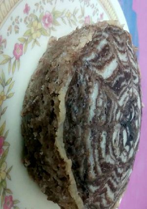 A picture of Zebra cake.