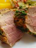 Schweinefilet im Kräutermantel