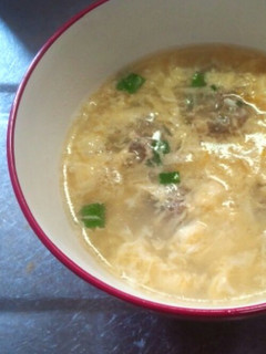 A picture of Easy! Soup with Leftover Gyoza Filling.