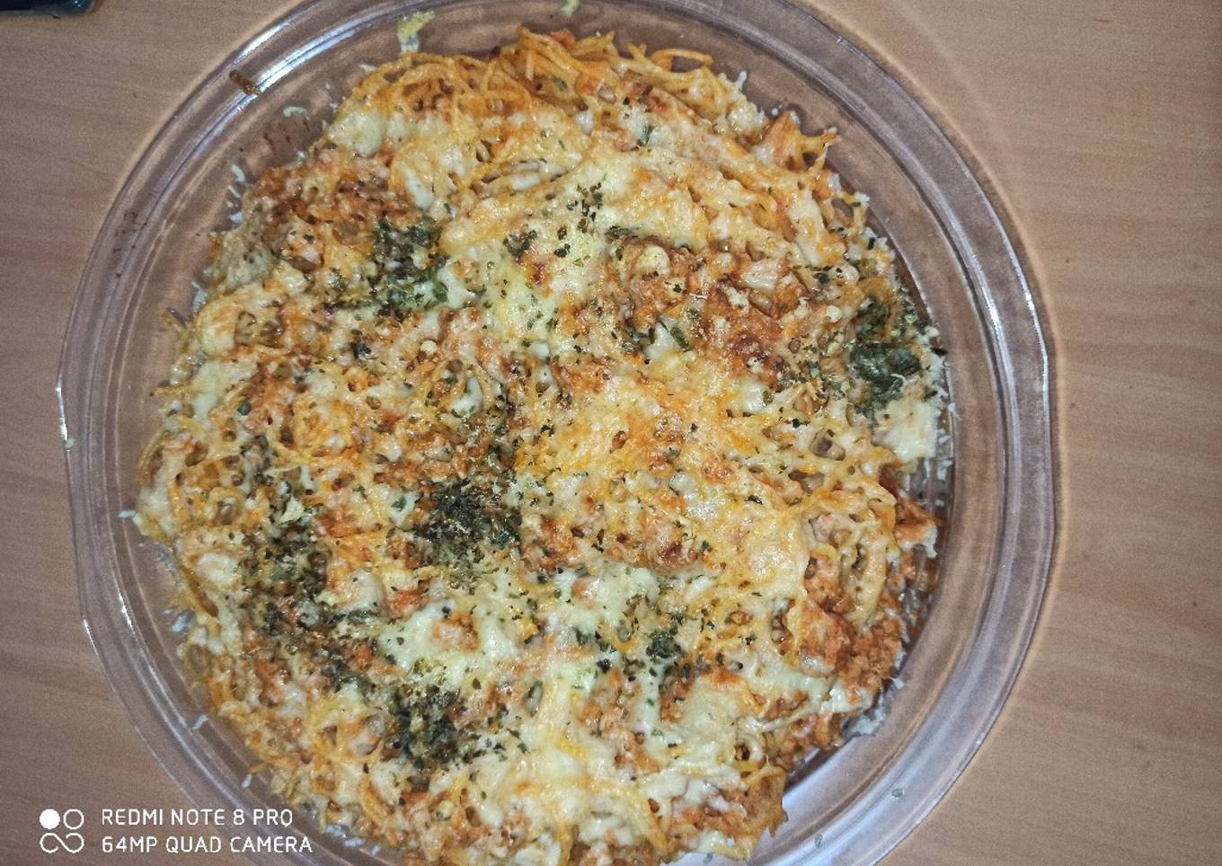 Spaguettis a la boloñesa
