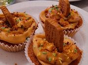 Une photo de cupcake spéculoos