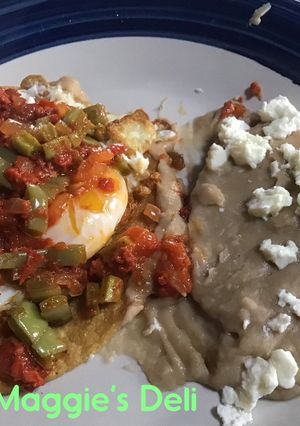 Una foto de Huevos rancheros
