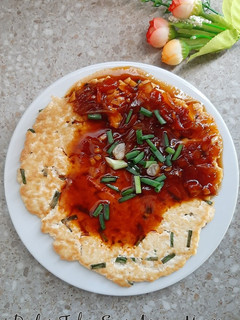 Foto resep Dadar Tahu Saos Asam Manis