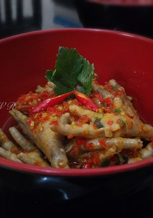 Foto resep Ceker Balado / Ceker Sambal