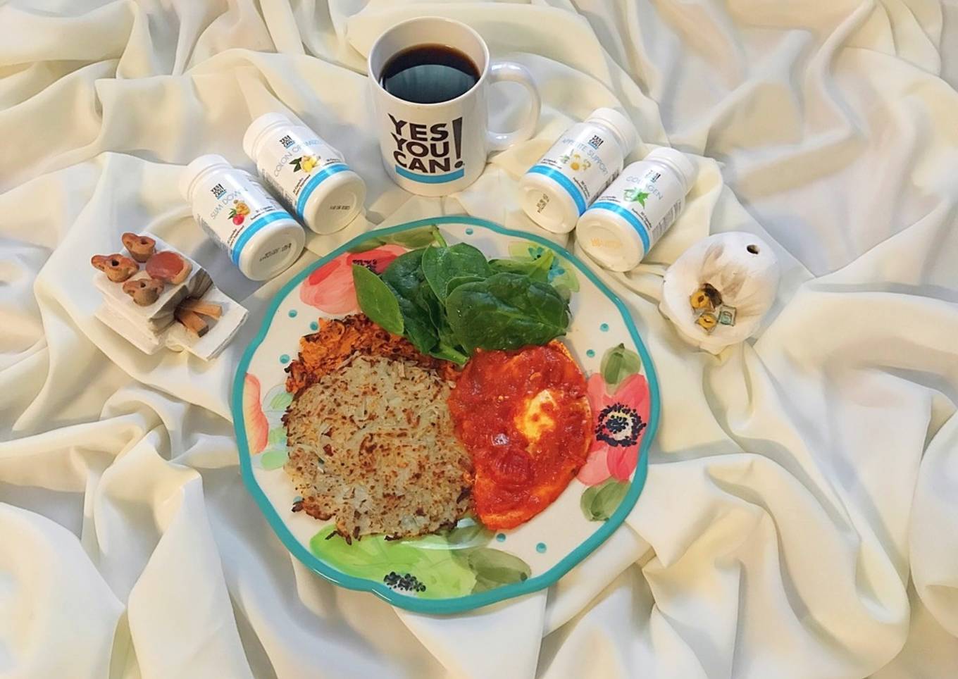 Hash browns de papa y camote