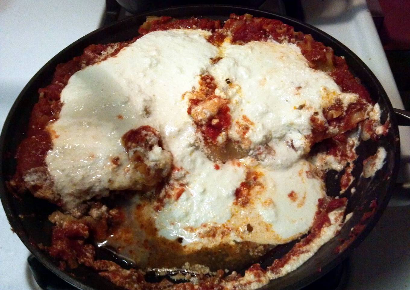 skillet lasagna