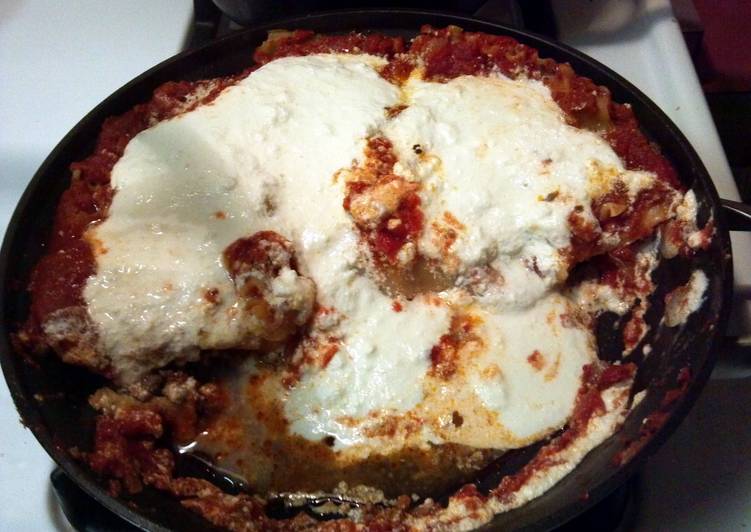 Steps to Make Any-night-of-the-week skillet lasagna