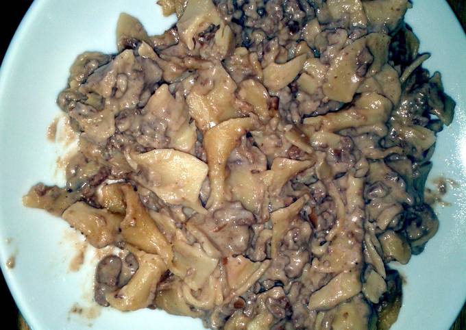 Steps to Make Award-winning Easy stroganauff