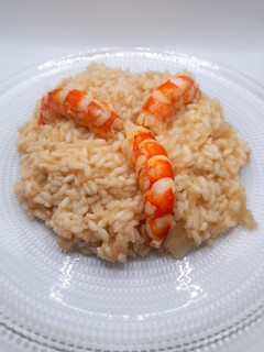 Una foto de Risotto de gambón